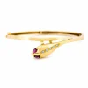 Bracelet serpent Rubis Diamant