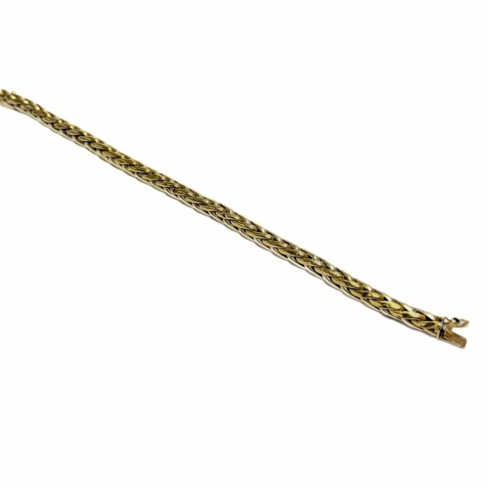 Bracelet souple deux ors