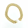 Bracelet souple en or jaune