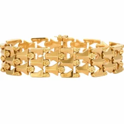 Bracelet souple or rose