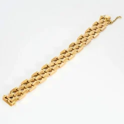 Bracelet souple or rose