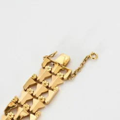 Bracelet souple or rose