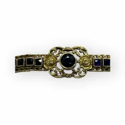 Bracelet spinelles bleus