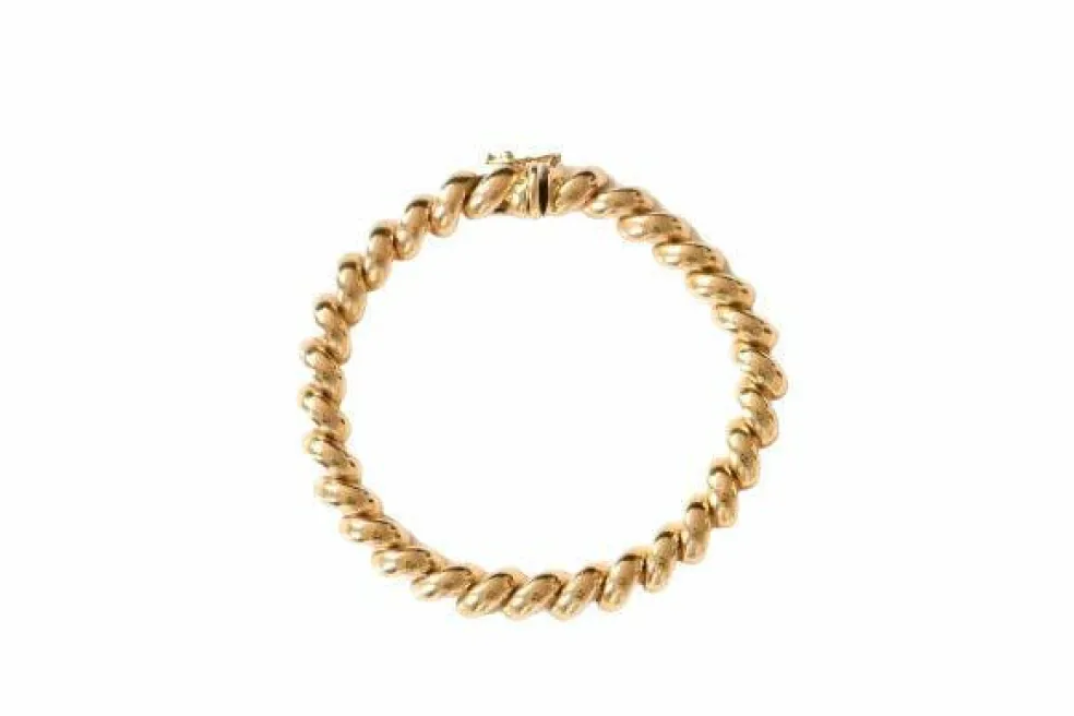 Bracelet Spirale Doré
