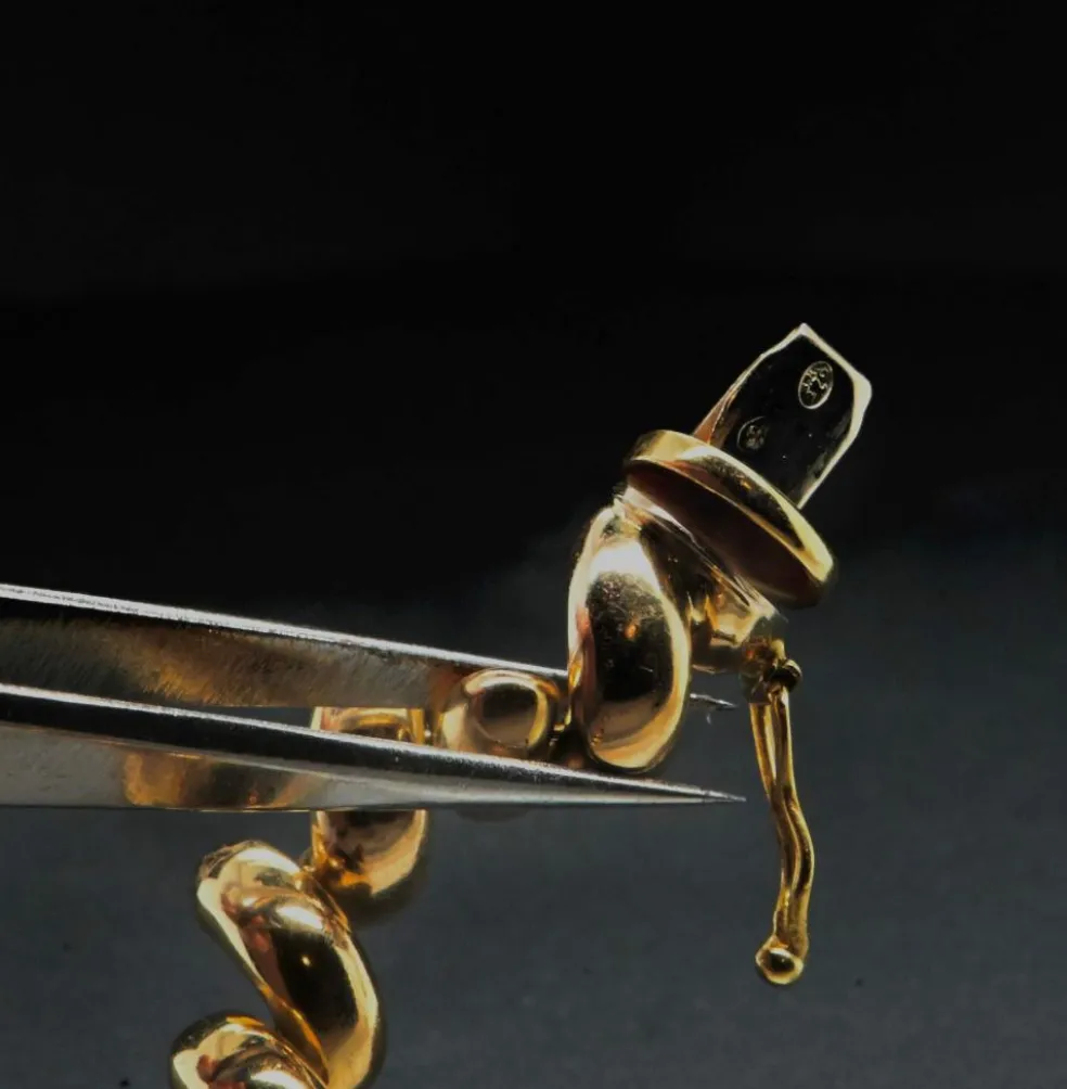 Bracelet Spirale Doré