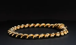 Bracelet Spirale Doré
