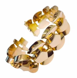 Bracelet tank or jaune