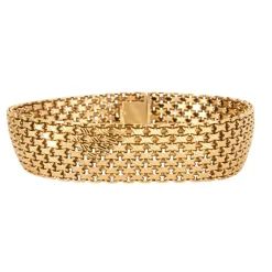 Bracelet tank or jaune