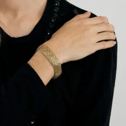 Bracelet tank or jaune