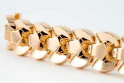 Bracelet tank or jaune
