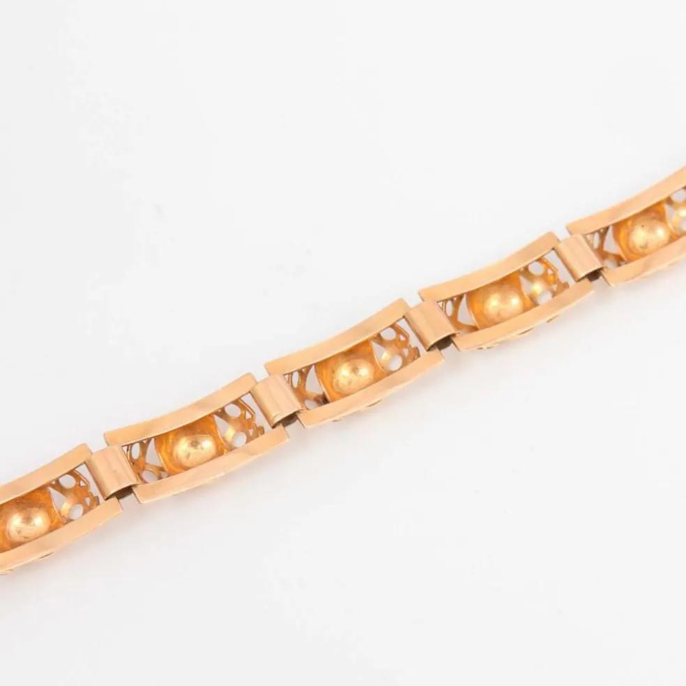 Bracelet Tank, Or Jaune