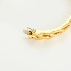 Bracelet tank or jaune diamants