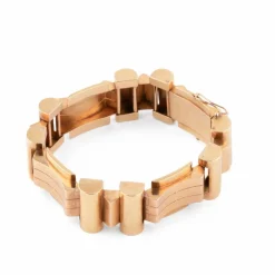 Bracelet Tank Or Rose, Or Jaune