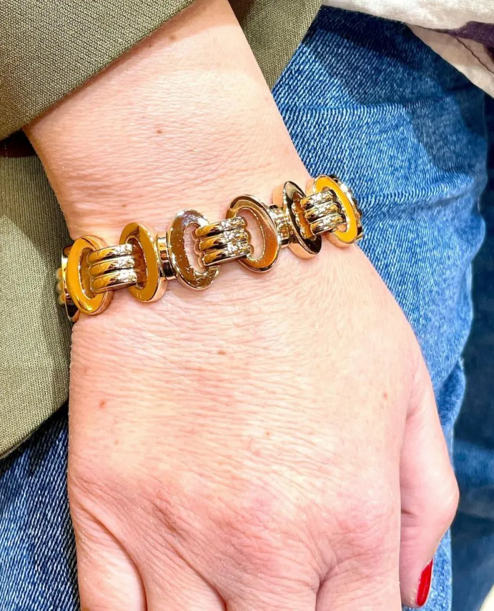 Bracelet Tank ou rose