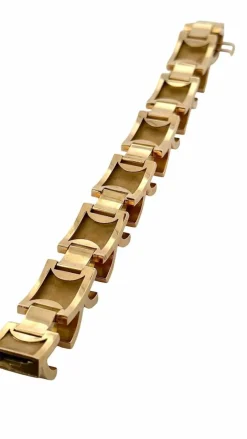 Bracelet Tank vintage ou jaune