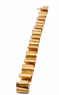 Bracelet Tank vintage ou jaune