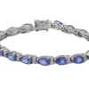 Bracelet Tanzanites