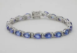 Bracelet Tanzanites