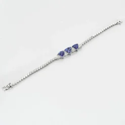 Bracelet Tanzanites Diamants
