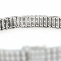 Bracelet tennis à 3 rangs de diamants