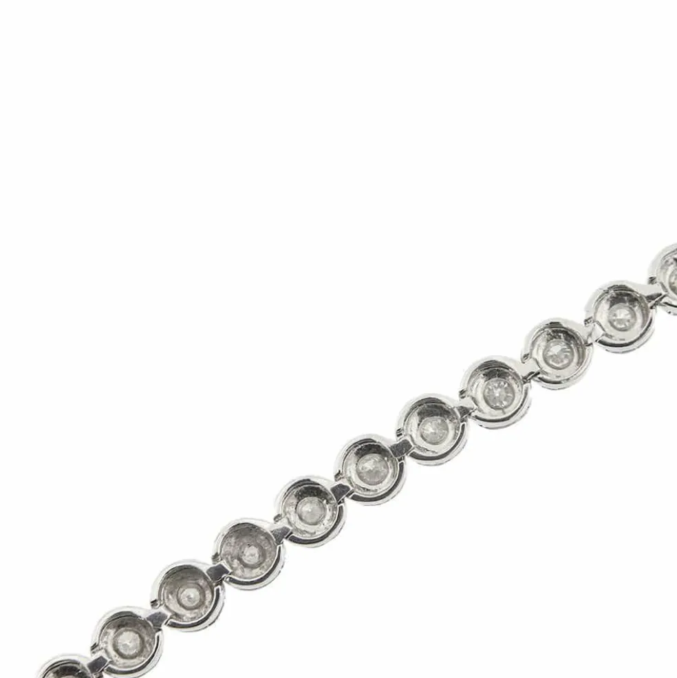 Bracelet tennis avec diamants