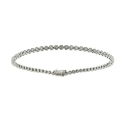 Bracelet tennis avec diamants de 2,76 ct