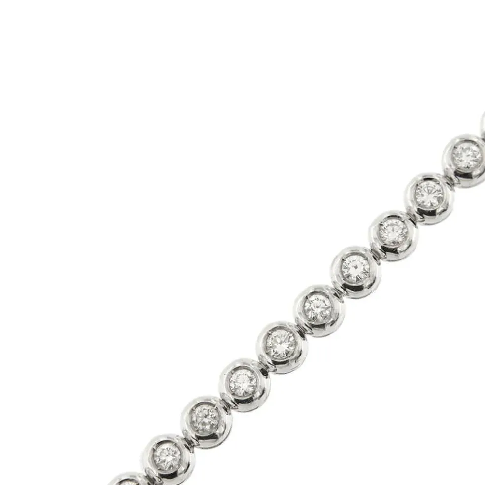 Bracelet tennis avec diamants