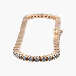 Bracelet Tennis Diamants noirs