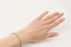 Bracelet tennis diamants 3.40ct