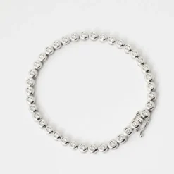 Bracelet tennis diamants 3.40ct