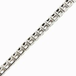 Bracelet tennis en diamant noir de 1,58 ct