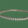 BRACELET TENNIS OR BLANC DIAMANTS