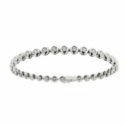 Bracelet tennis Or blanc Diamants