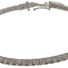 Bracelet tennis or blanc diamants
