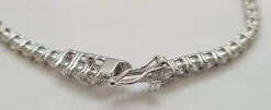 Bracelet tennis or blanc diamants