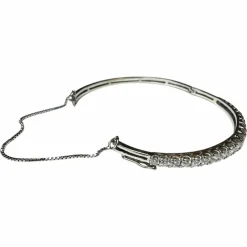 Bracelet Tennis Or Blanc Diamants 2.5ct