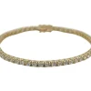 Bracelet Tennis Or Jaune Diamants