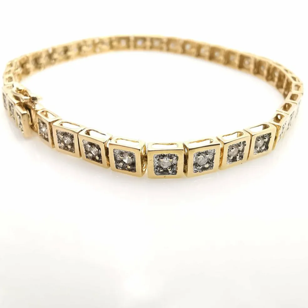 Bracelet tennis ou diamants