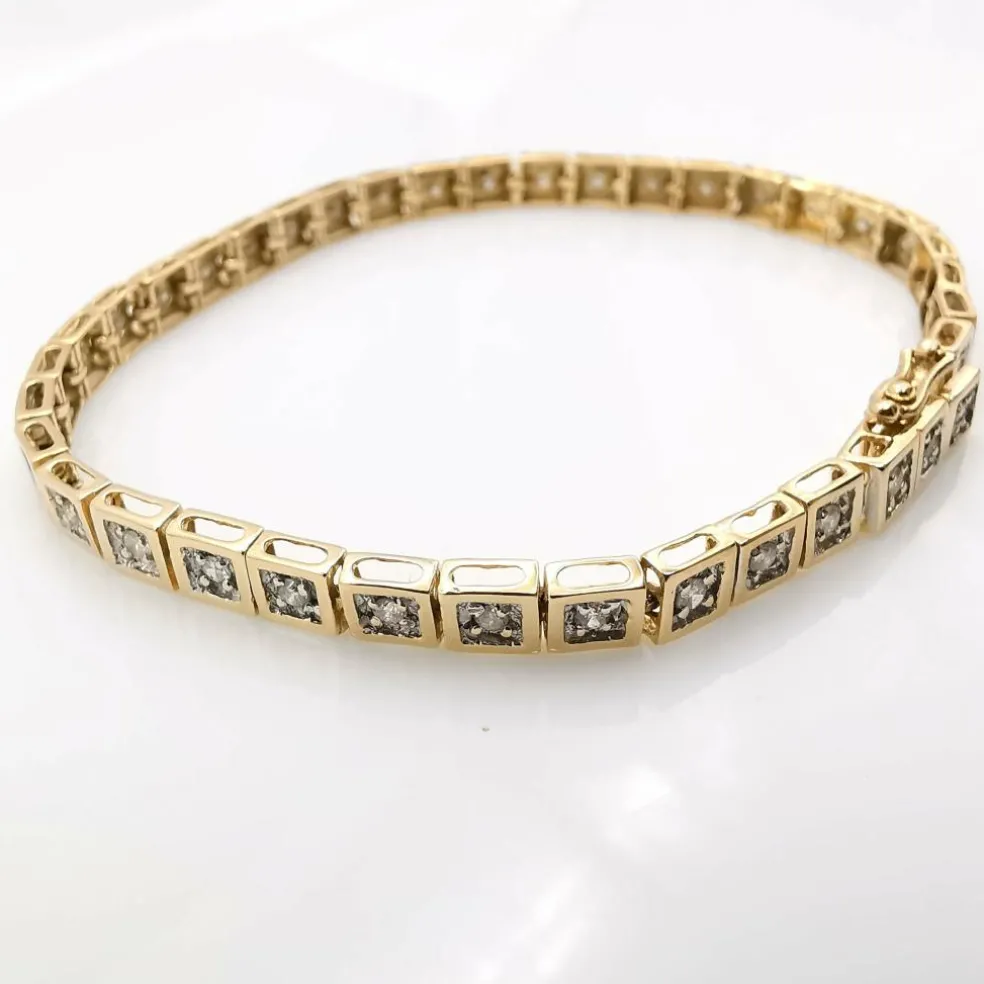 Bracelet tennis ou diamants