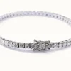 Bracelet tennis rivière 60 Diamants