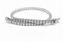 Bracelet tennis rivière 60 Diamants