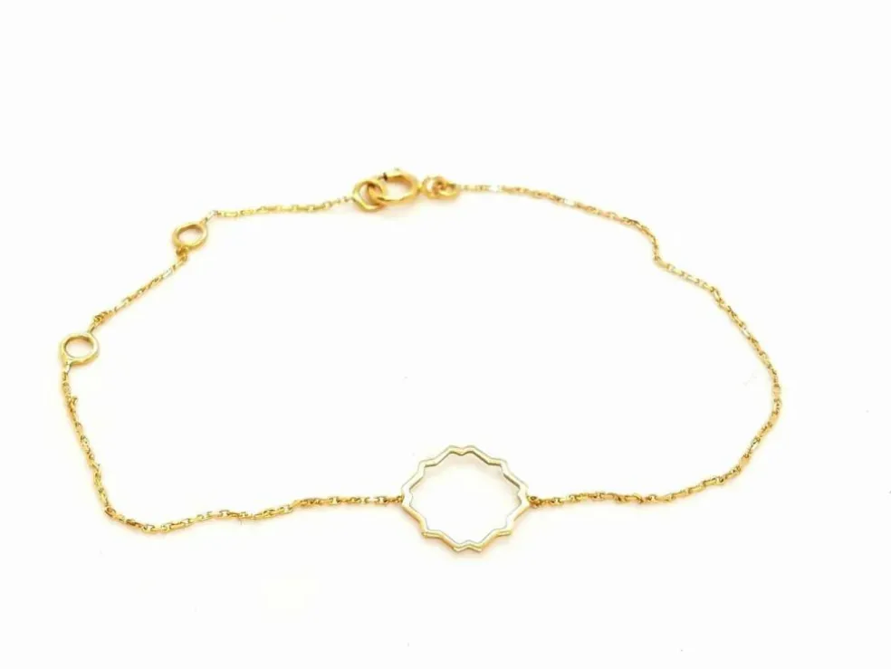 Bracelet Transparence Or rose