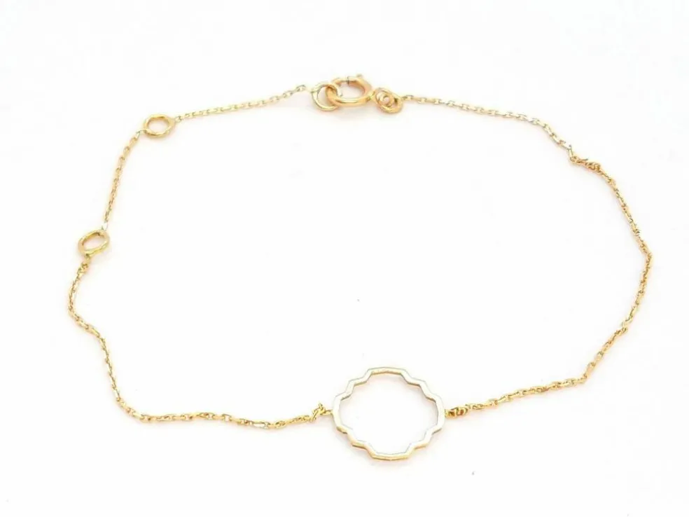 Bracelet Transparence Or rose