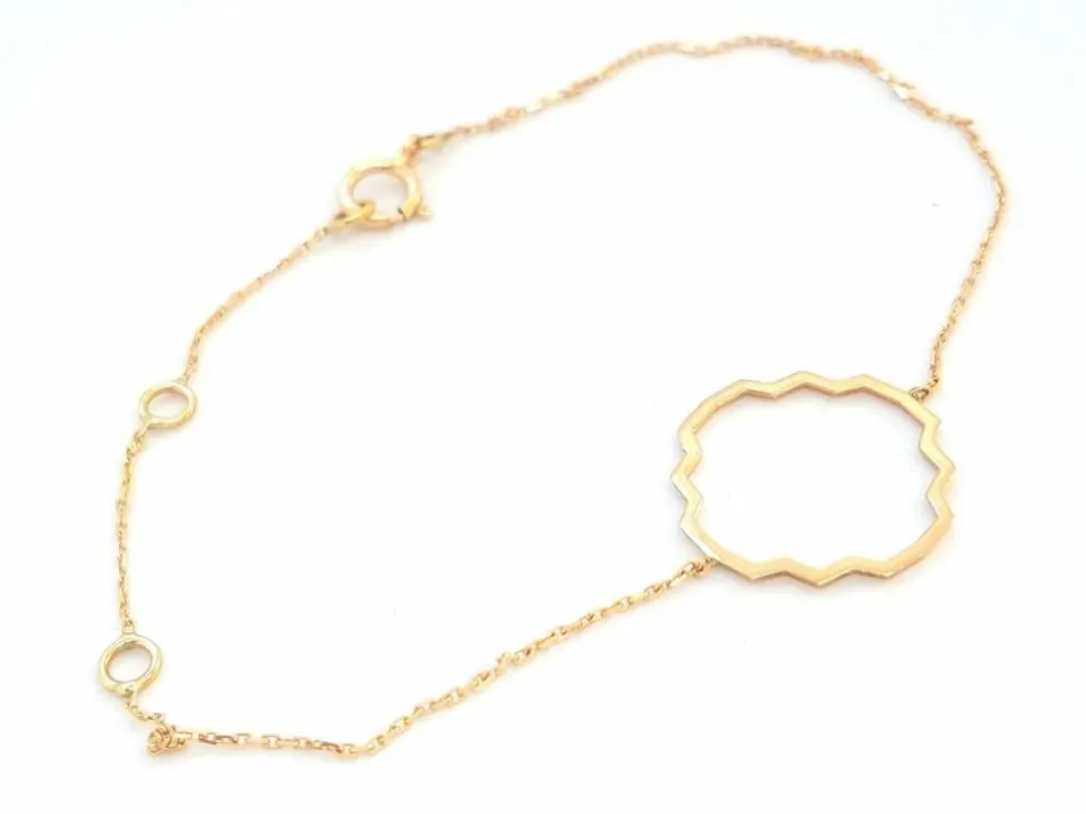 Bracelet Transparence Or rose