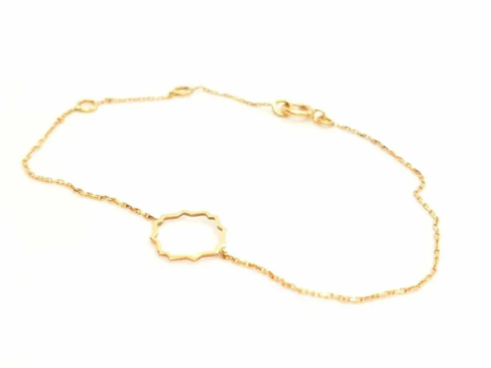Bracelet Transparence Or rose
