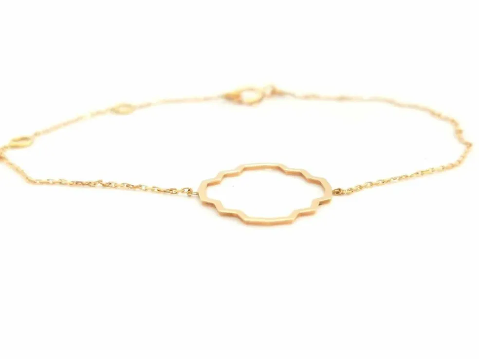 Bracelet Transparence Or rose