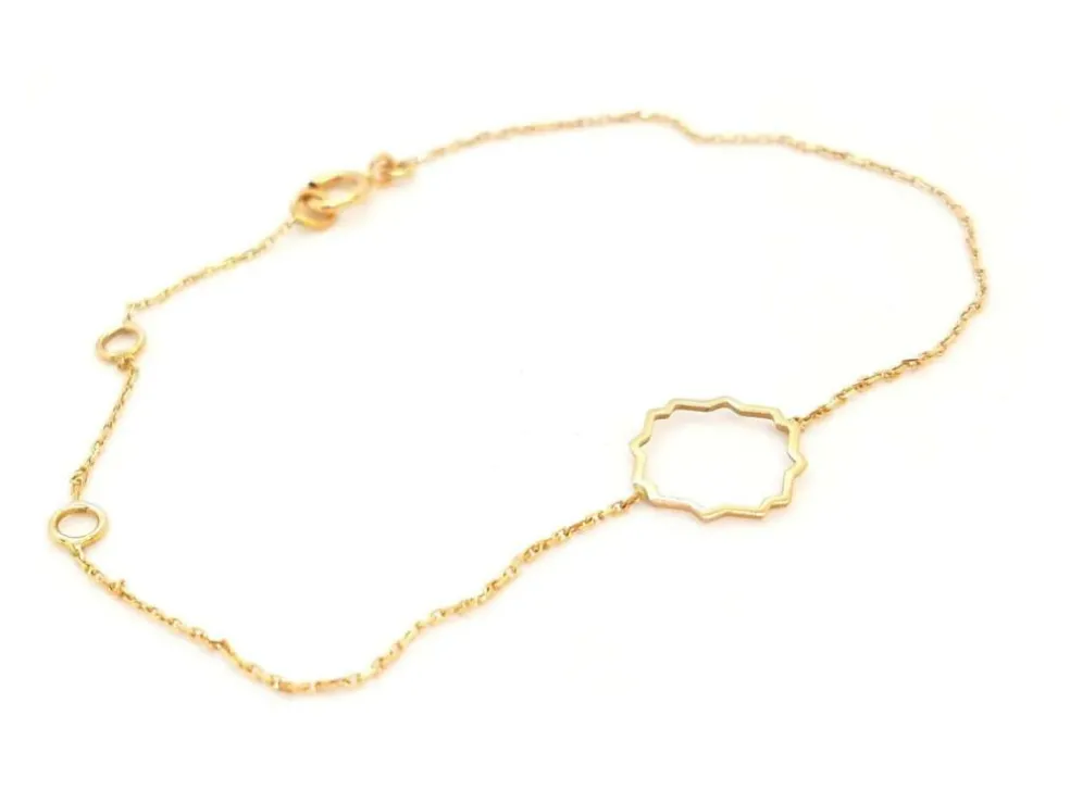 Bracelet Transparence Or rose