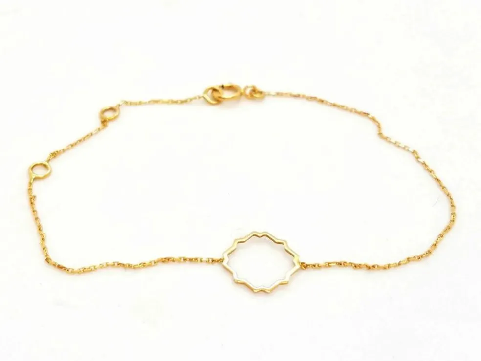 Bracelet Transparence Or rose