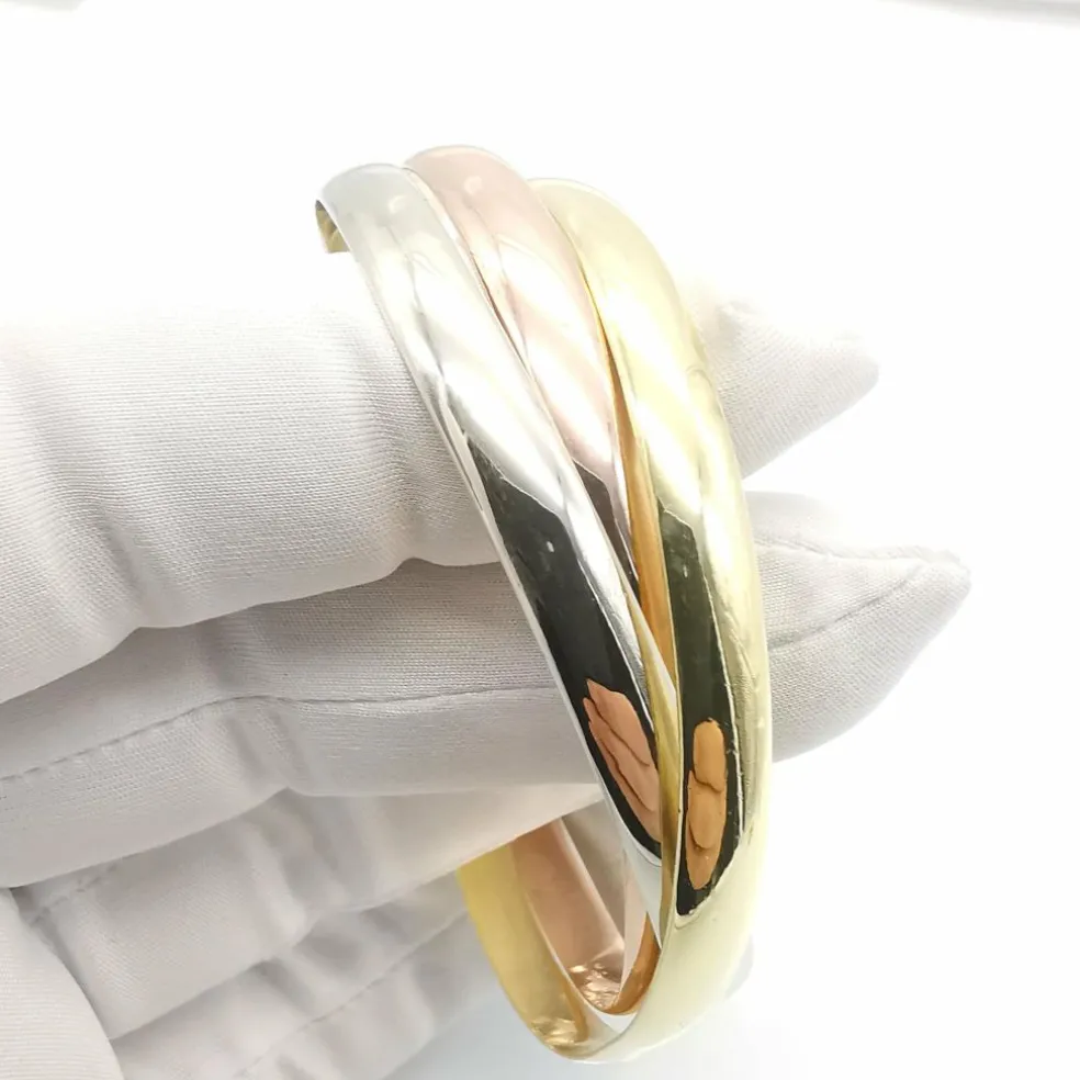 Bracelet tricolore 18 carats