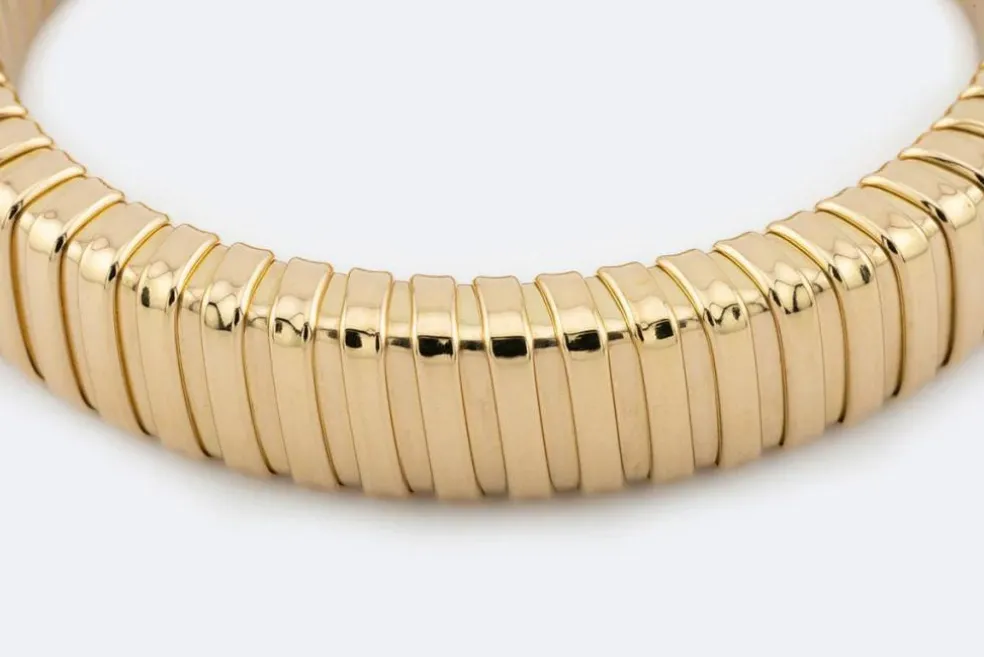 Bracelet Tubogas en or jaune
